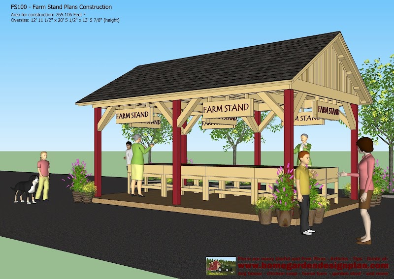 17+ Farmhouse Stand Plans