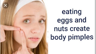 Eating-eggs-and-nuts-create-body-heat-and-pimples