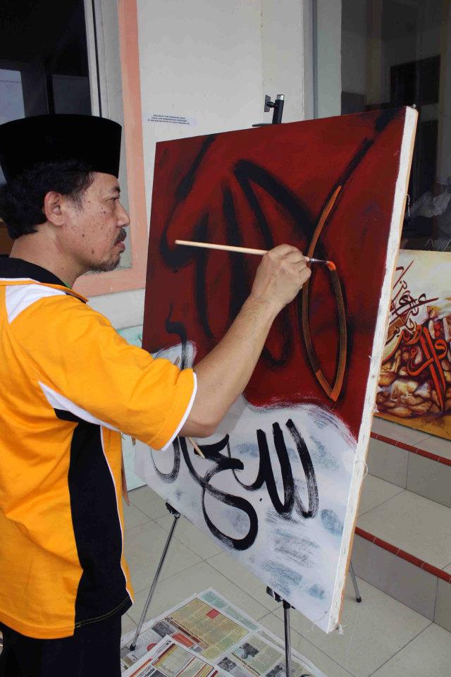 KALIGRAFI ISLAM KONTEMPORER Pesantren Seni Rupa dan Kaligrafi Al