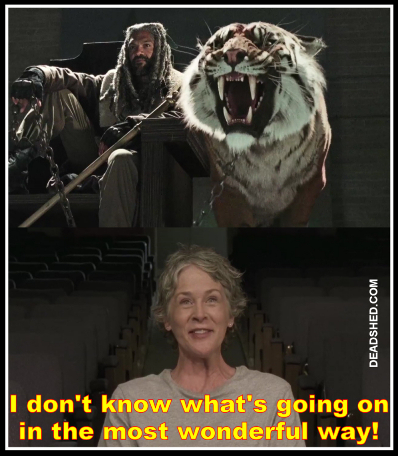 deadshed productions the walking dead season 7 comic con trailer The_Walking_Dead_Season_7_Meme_Carol_Ezekiel_Shiva_Don%2527t_Know_Going_On_Most_Wonderful_Way_DeadShed deadshed productions the walking dead season 7 comic con trailer