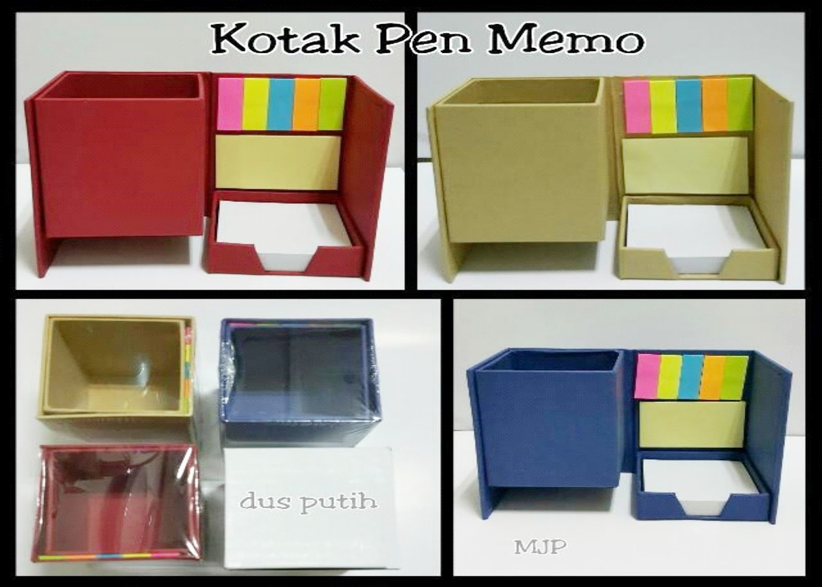 Souvenir Kantor Custom Kotak Pen Memo + Post It Barang Promosi, Mug