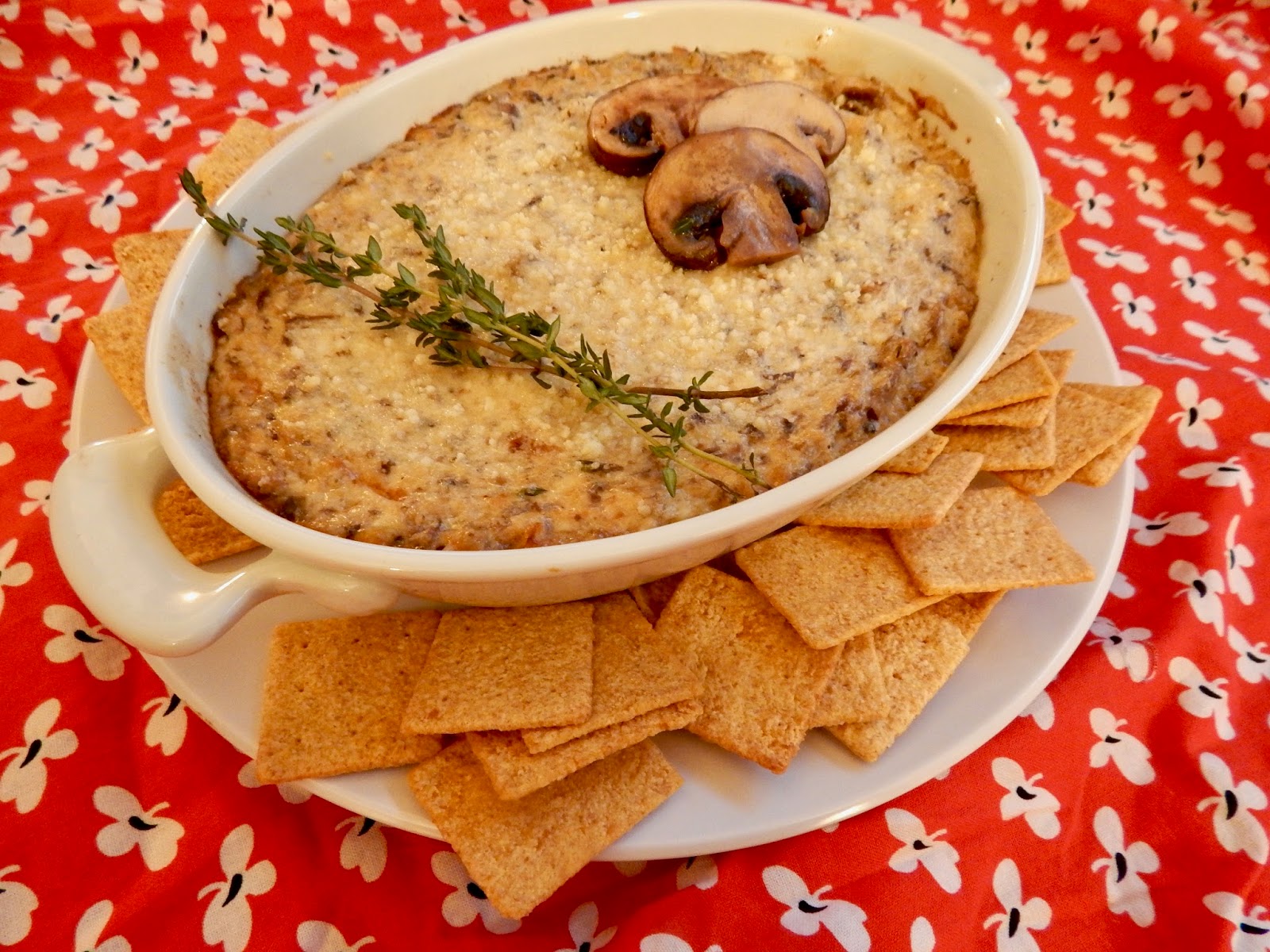 The Nerdy Chef Mushroom Dip