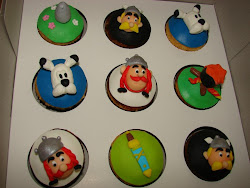 Cupcake Asterix & Obelix