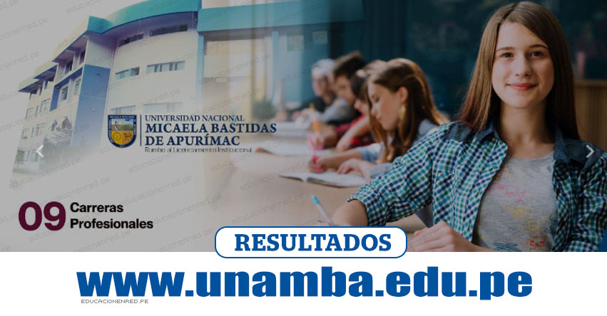 Resultados UNAMBA 2019-1 (Domingo 7 Abril) Lista de Ingresantes - Examen Admisión Ordinario - Universidad Nacional Micaela Bastidas de Apurímac - www.unamba.edu.pe Resultados UNAMBA 2019-1 (Domingo 7 Abril) Lista de Ingresantes - Examen Admisión Ordinario - Universidad Nacional Micaela Bastidas de Apurímac - www.unamba.edu.pe