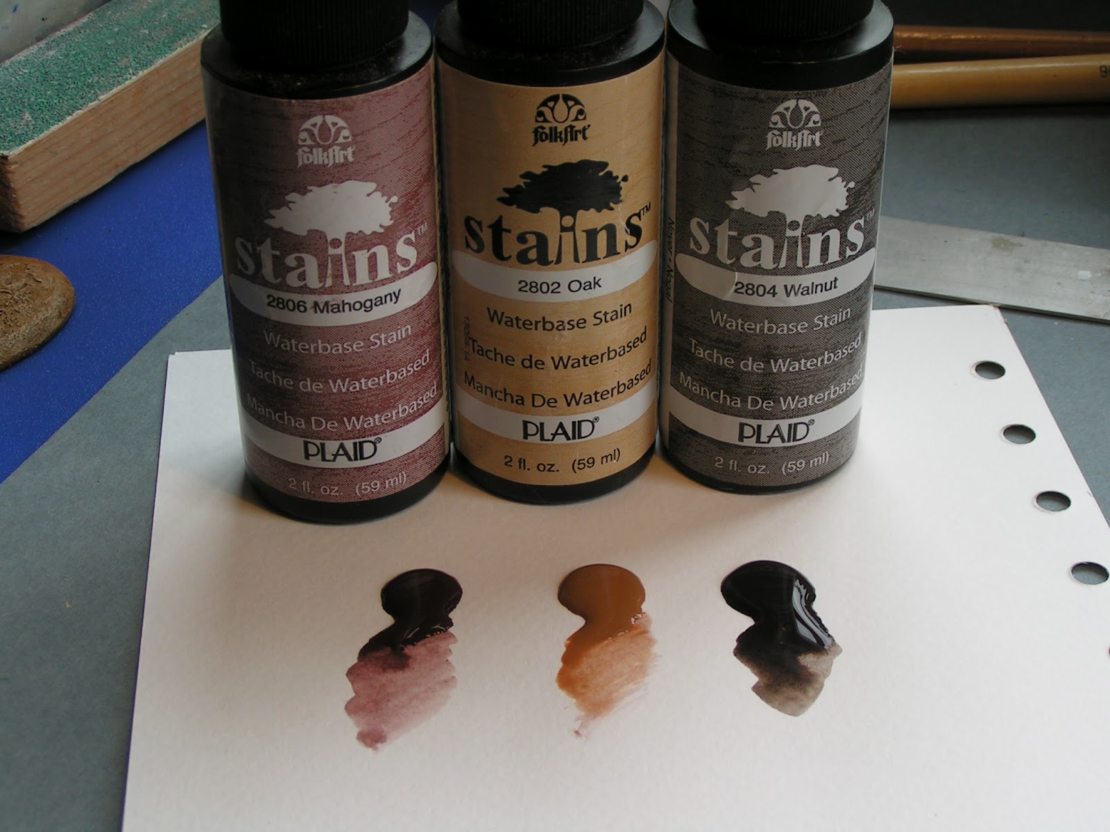 Dampf's modelling page Folk Art Stains/Washes