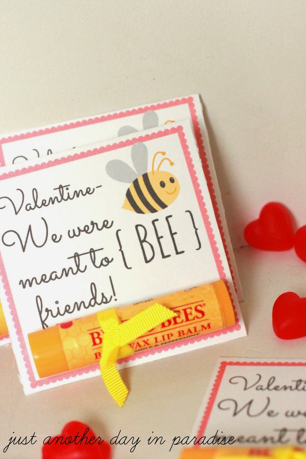Larissa Another Day Meant To BEE Friends Valentine printable  Larissa Another Day Meant To BEE Friends Valentine printable