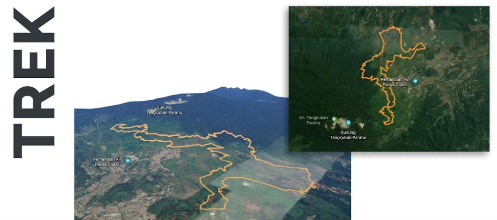 Rute Wanadri Run • 2018 Wanadri Run Route 2018