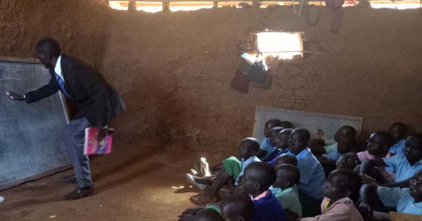 Tarumbeta School Has Laptops But No Desks And Classrooms In Kenya