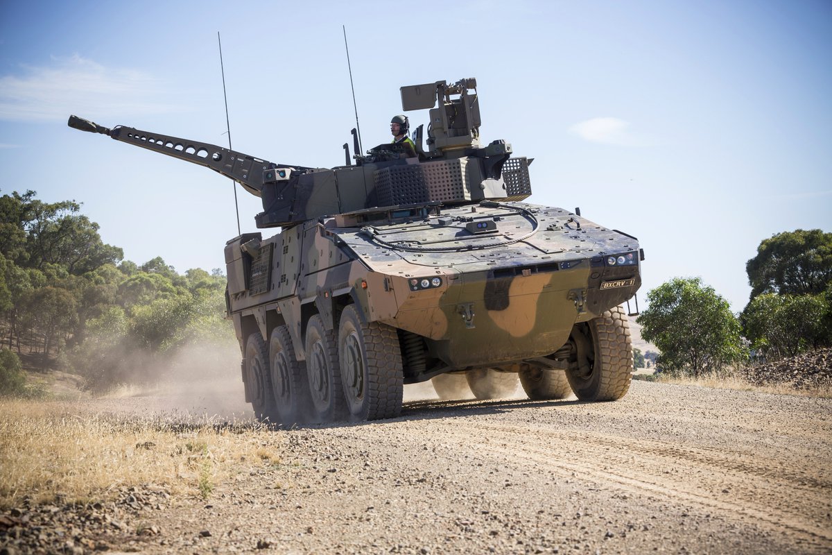 Asian Defence News Rheinmetall Boxer CRV and BAESystems Australia