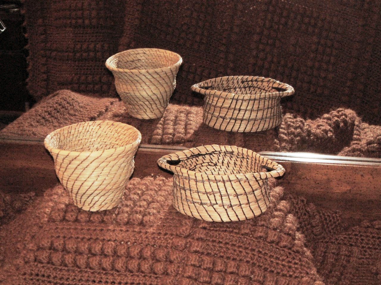 Recycled Miracles Pine Needle Baskets