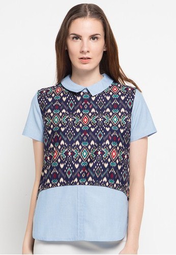 Model Baju Batik Kombinasi Kain Polos Untuk Wanita Model Baju Batik Kombinasi Kain Polos Untuk Wanita