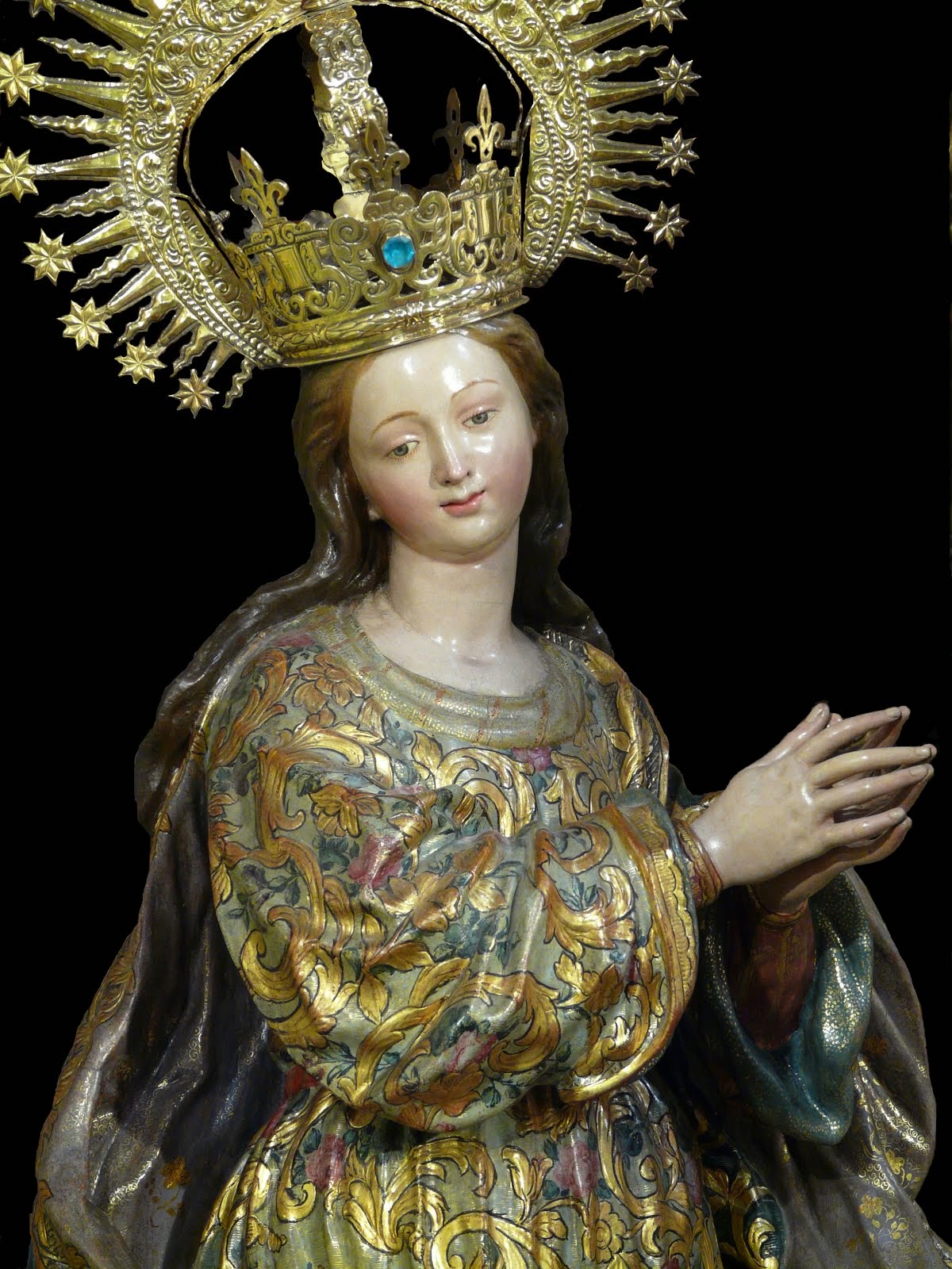 Pura y Limpia Concepción de la Santísima Virgen María.