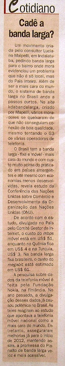 Jornal Tribuna de Indaia 20/12/11