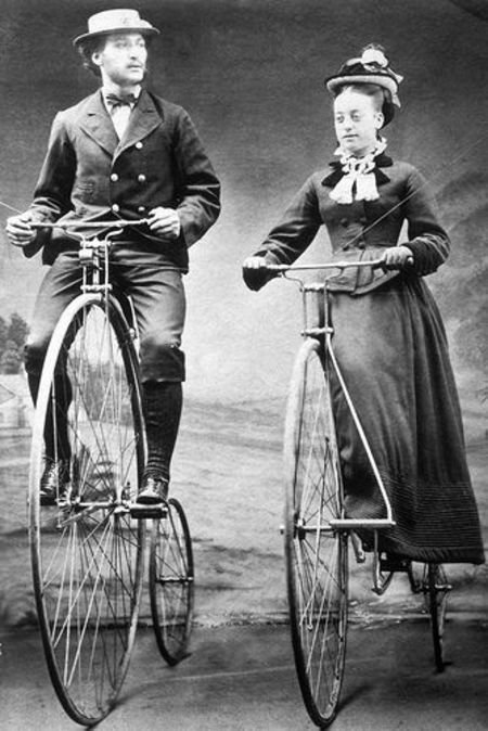 Penny Farthing  Cycling Through Time in Captivating Vintage Photographs - 83