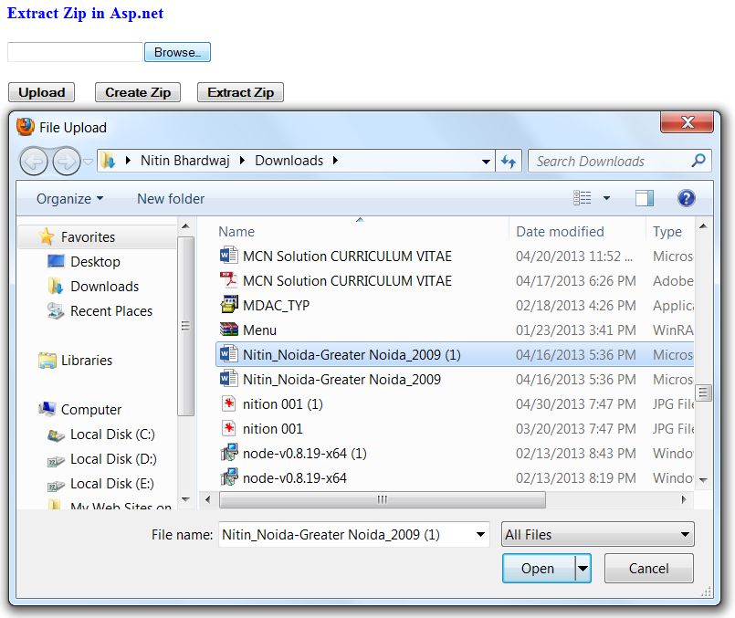 Tech Social Talk Extract Zip file in using C
