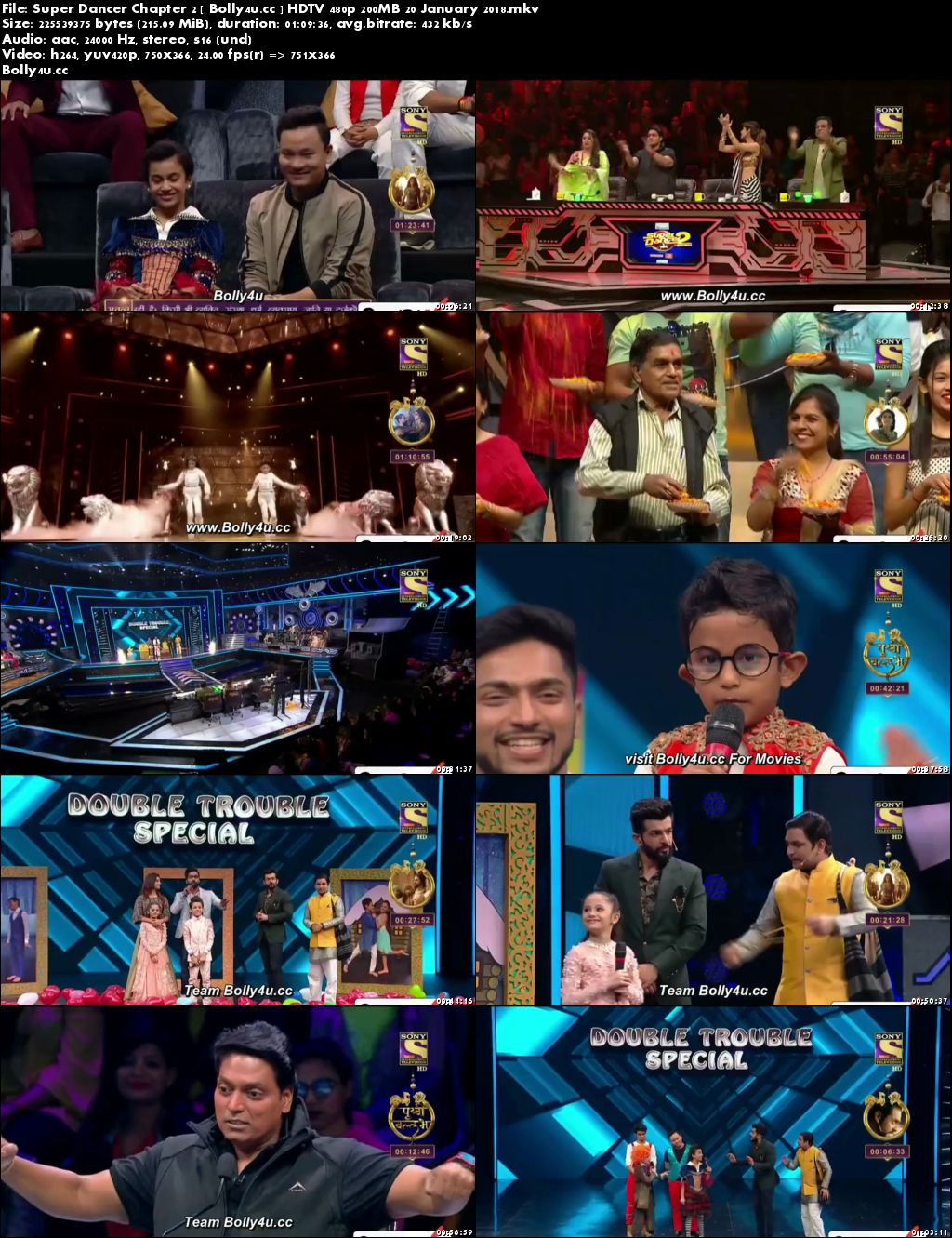 Super Dancer Chapter 2 HDTV 480p 200MB 20 January 2018 Download Super Dancer Chapter 2 HDTV 480p 200MB 20 January 2018 Download