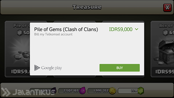 Cara Beli Gems di COC Pake Pulsa , COC , CLah of clans Cara Beli Gems di COC Pake Pulsa , COC , CLah of clans