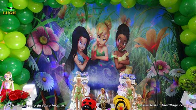 Decoração infantil Tinker Bell - Sininho - Festa de aniversário
