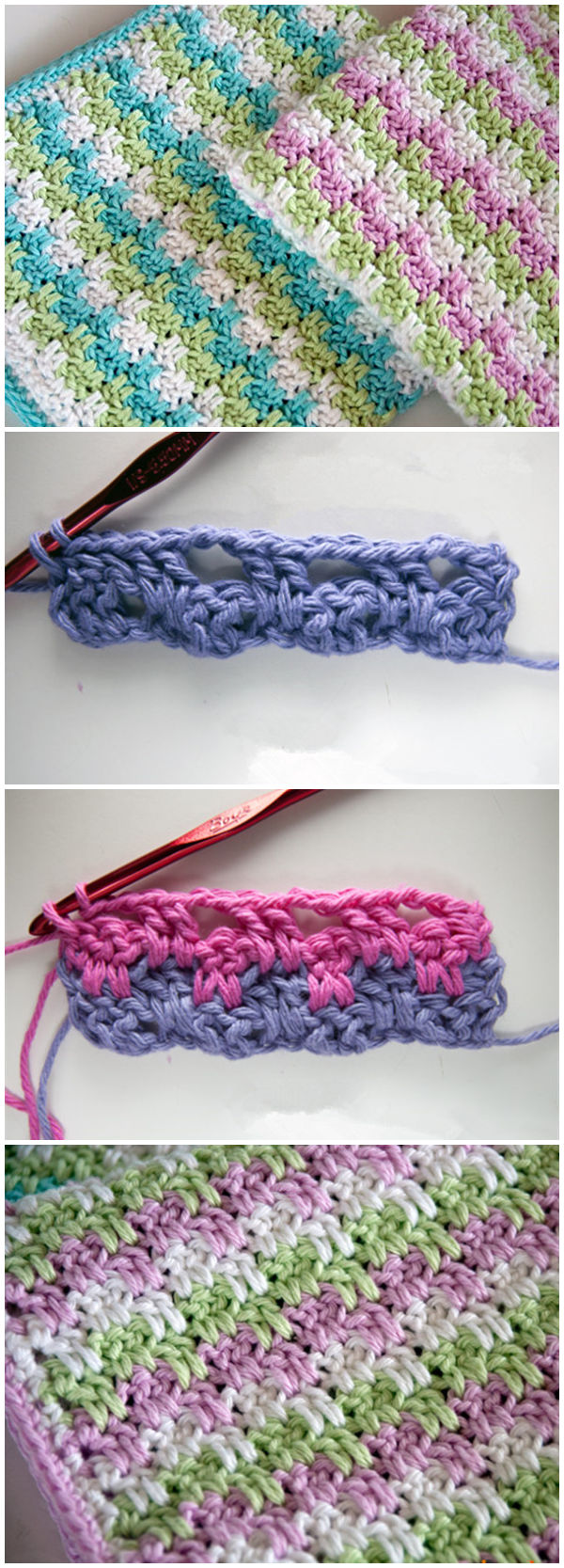 Leaping Stripes and Blocks Blanket
