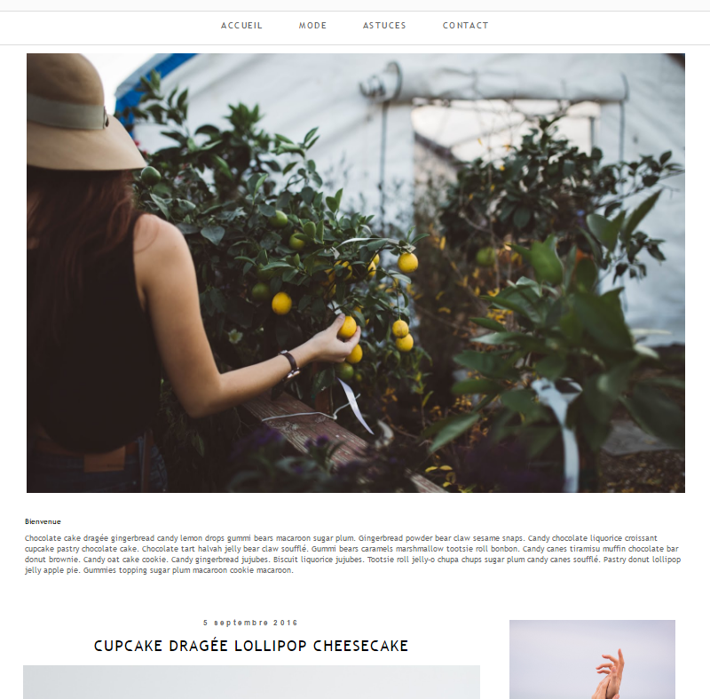 Créer un page d'accueil statique sur Blogger . Lady Bird Red || http://ladybirdr.blogspot.fr/ Créer un page d'accueil statique sur Blogger