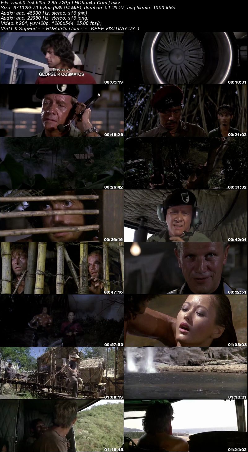 Rambo First Blood II (1985) 300MB Hindi Dual Audio 480p BRRip Download Rambo First Blood II (1985) 300MB Hindi Dual Audio 480p BRRip Download