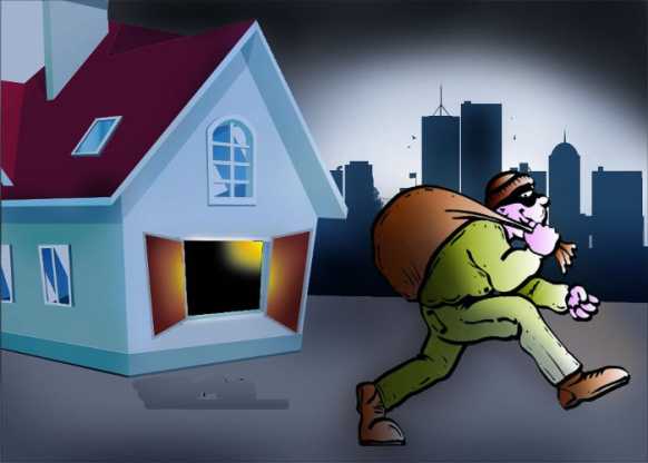 चोरों ने उड़ाया 1.94 लाख का सामान 1