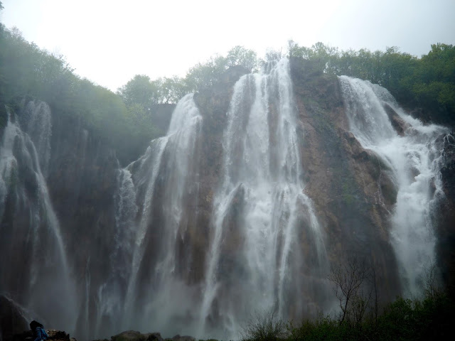 Big Waterfall at Plitvice Lakes National Park, Croatia