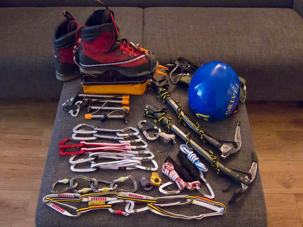 tools for ice climbing