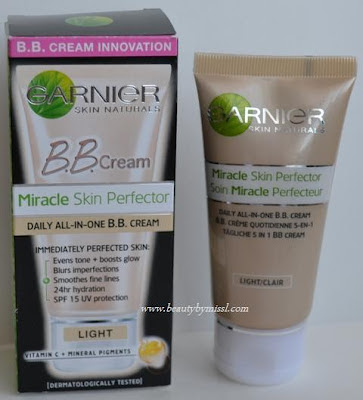Review: Garnier BB cream in Light