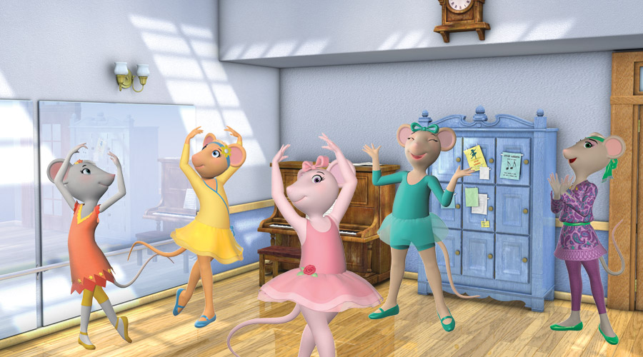 Angelina Ballerina Gracie Marco Miss Mimi Polly Mouseling Sr
