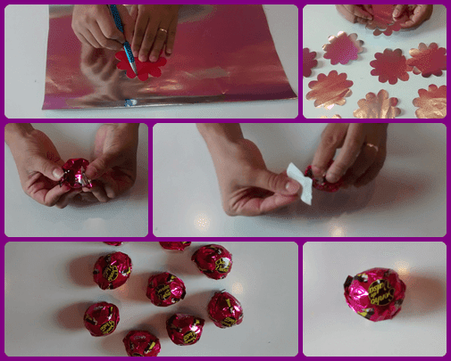 Buquê de bombons para presentear Buquê de bombons para presentear