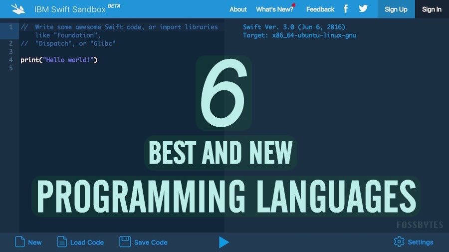 6 New Programming Languages You Need To Learn In 2016 InteloGeek