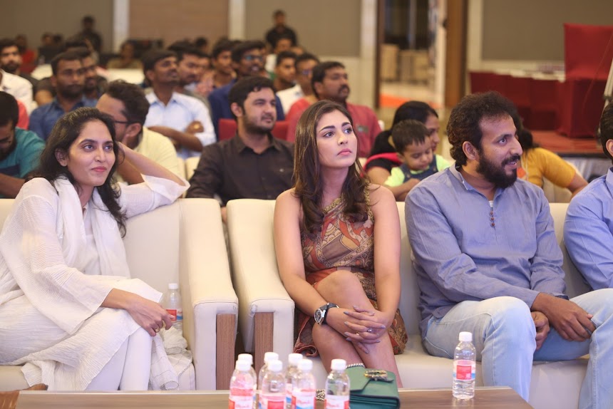 Madhu Shalini stills at Goodachari movie Success Meet