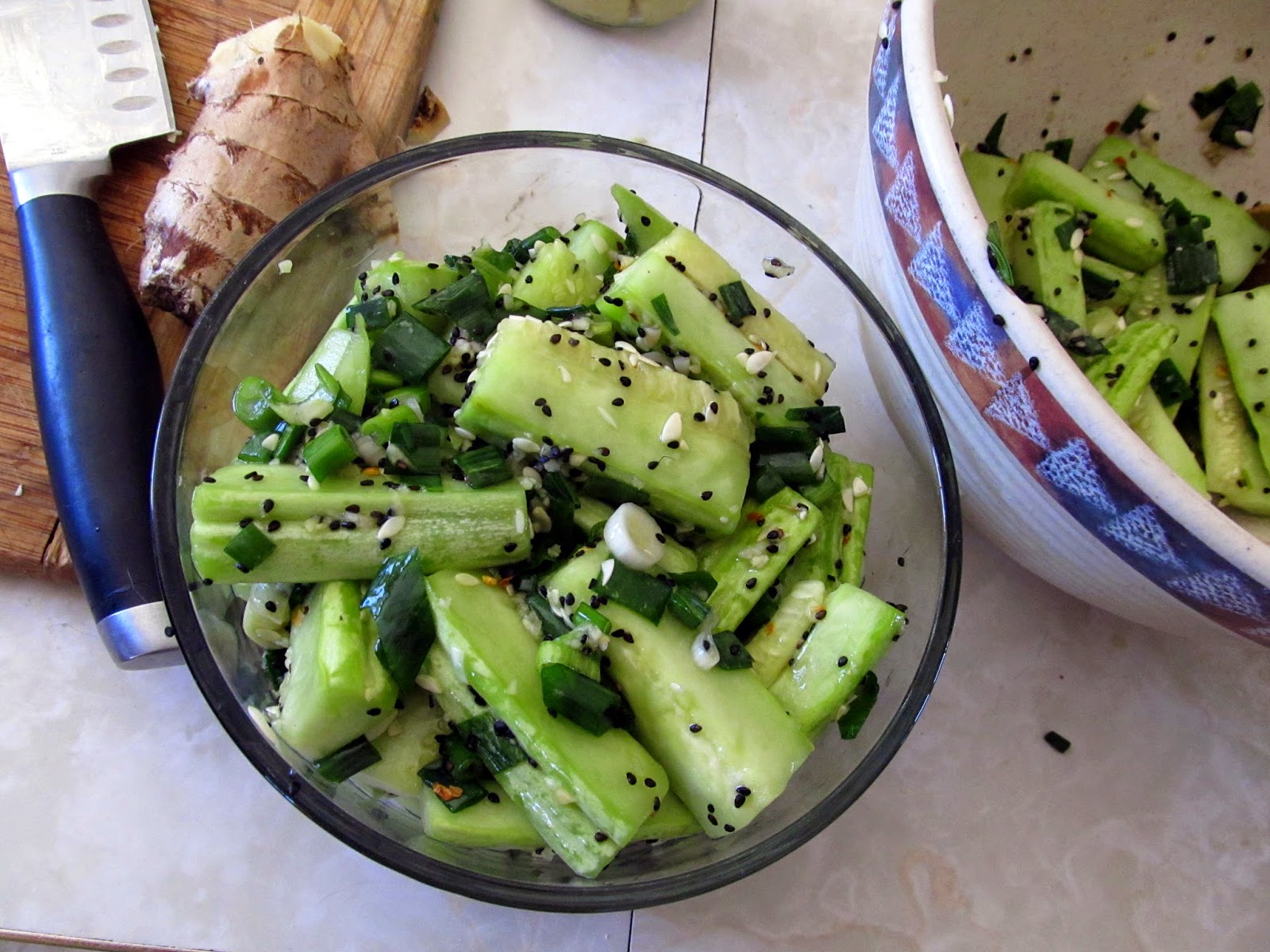 Homestead Wannabes Easy Cucumber Kimchi Recipe