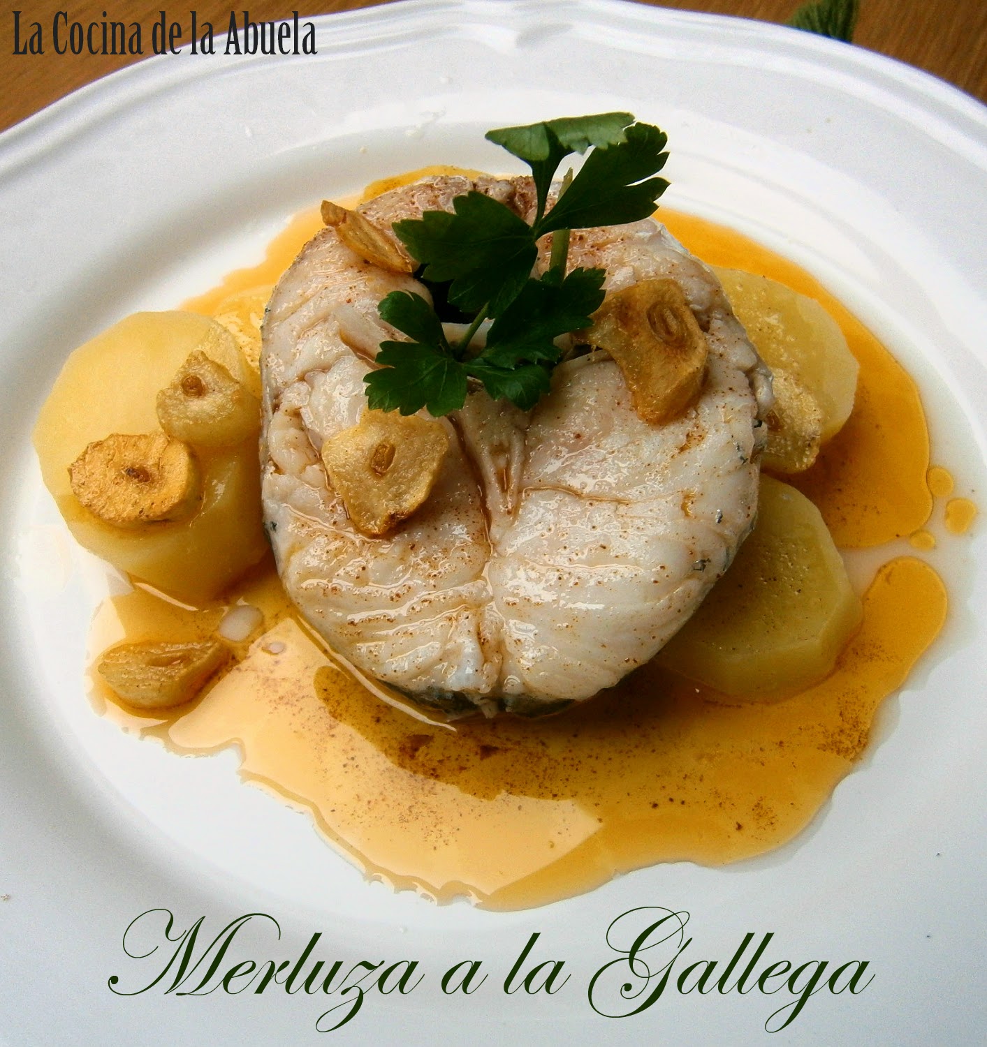 Merluza a la Gallega. Merluza a la Gallega.