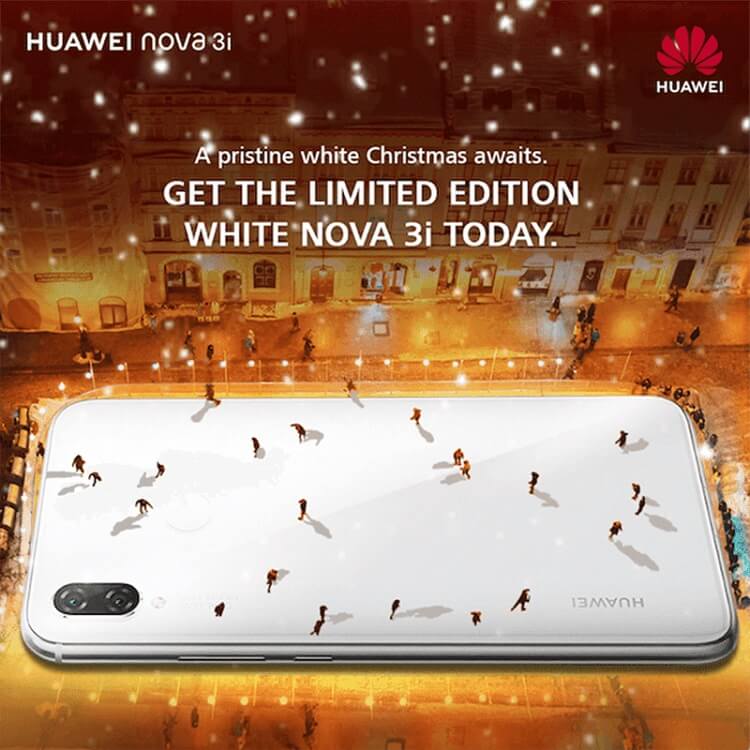 Huawei Nova 3i Pearl White Lands in PH