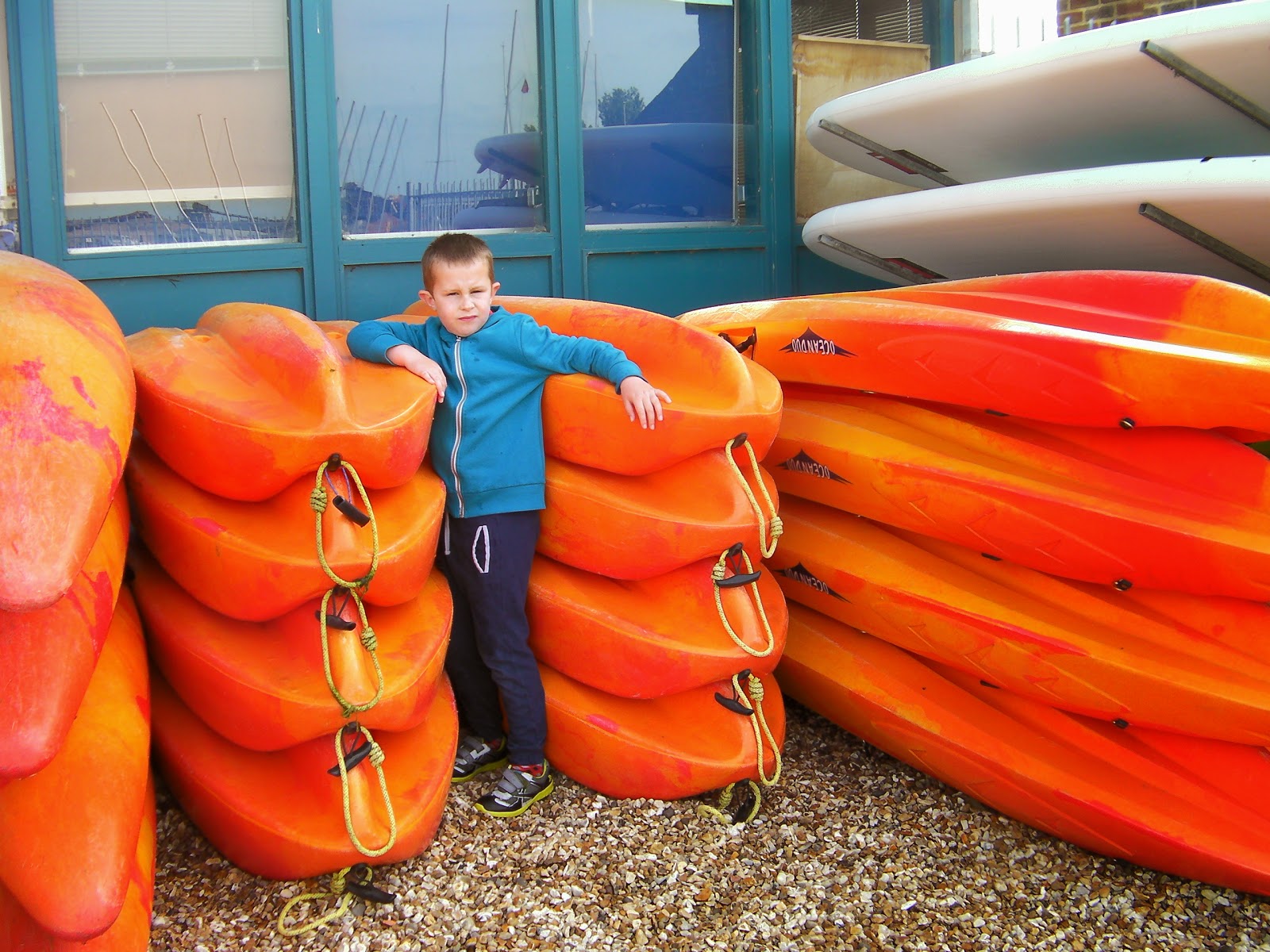 orange kayaks for beginners portsmouth watersports centre kayaking course
