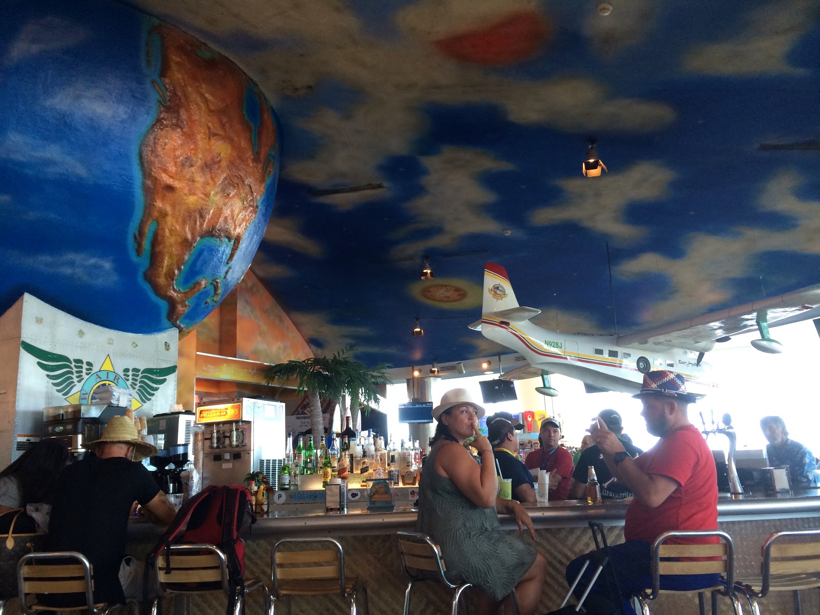 Air Margaritaville Restaurant Review Cancún, Mexico Blue Skies for