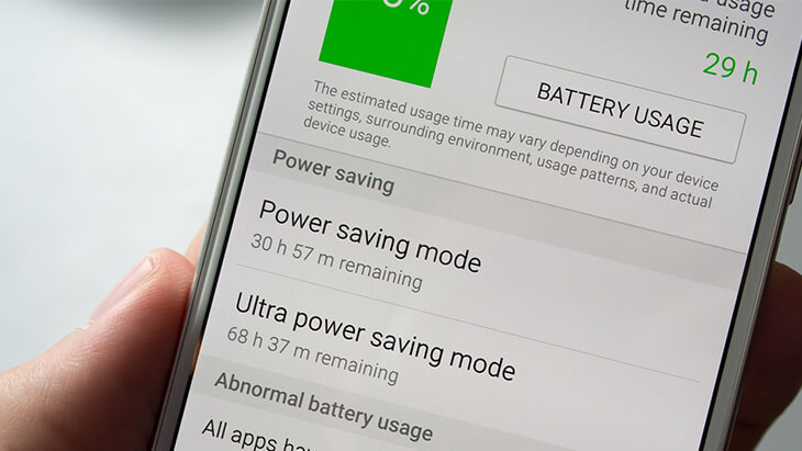 Cómo solucionar problemas de duración de la batería Samsung Galaxy S6 Galaxy S6 modos de ahorro de energía