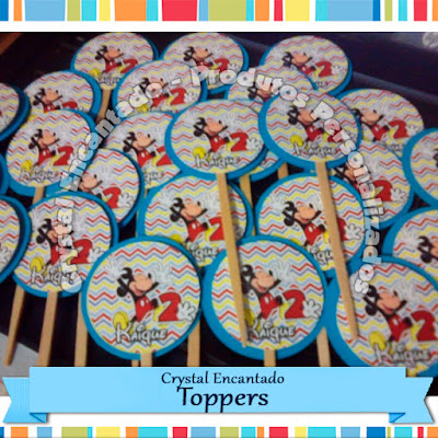Toppers do Mickey.