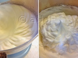 cake making steps, egg whites, sugar, angel food, gluten free