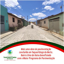 Maior Programa de Pavimentação da história de Taquaritinga