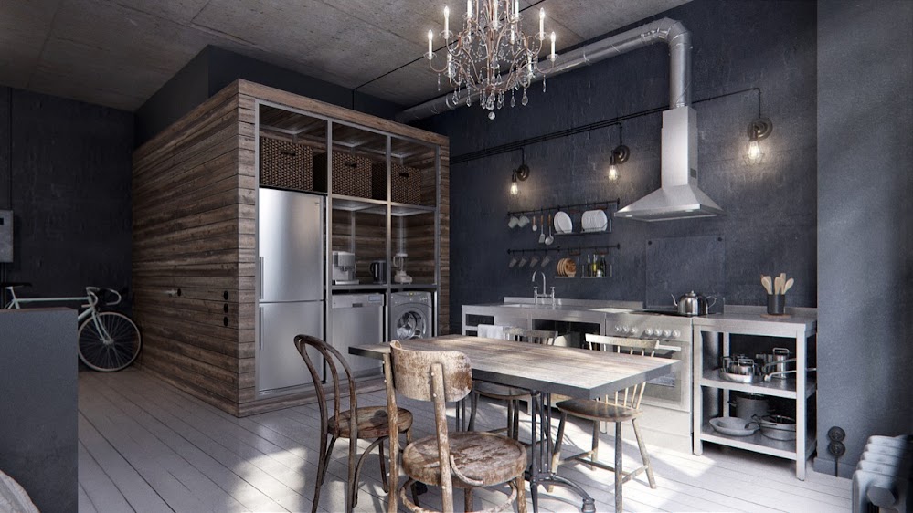 elegant-industrial-dining-room-and-kitchen