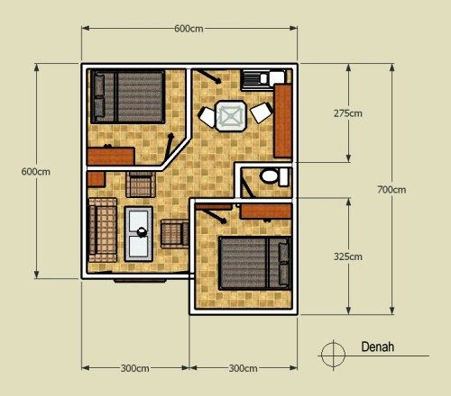 Gambar Denah Rumah Minimalis Type 36 Terbaik Gambar Denah Rumah Minimalis Type 36 Terbaik
