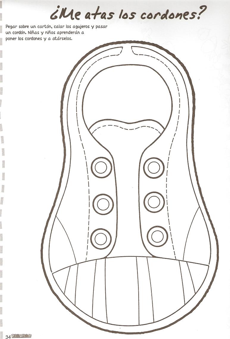 Plantilla de zapatos de goma eva Imagui Plantilla de zapatos de goma eva Imagui