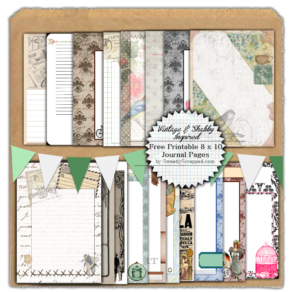 Free Printable Journal Pages Pdf For Adults