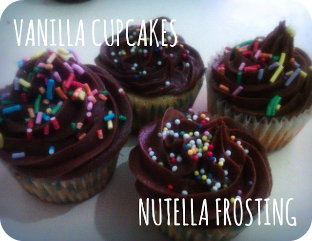 cupcakes nutella