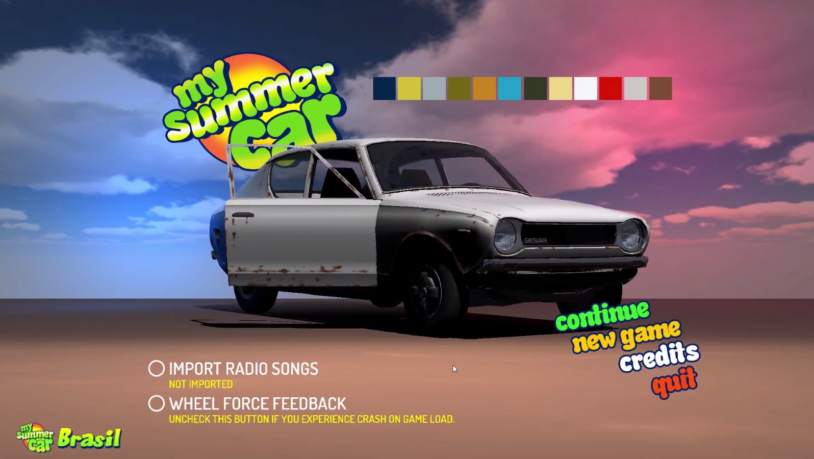 My Summer Car Brasil: [Vídeo] Nova série no canal - Começando do