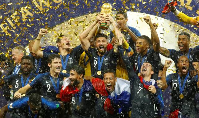 Francia gana la Copa del Mundo tras derribar a Croacia (4-2)