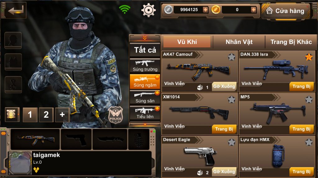 game bắn súng Biệt Kích chơi game Biệt Kích